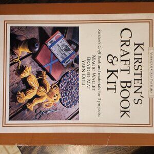 Vintage American Girl Kirsten Larson Craft Book and Kit